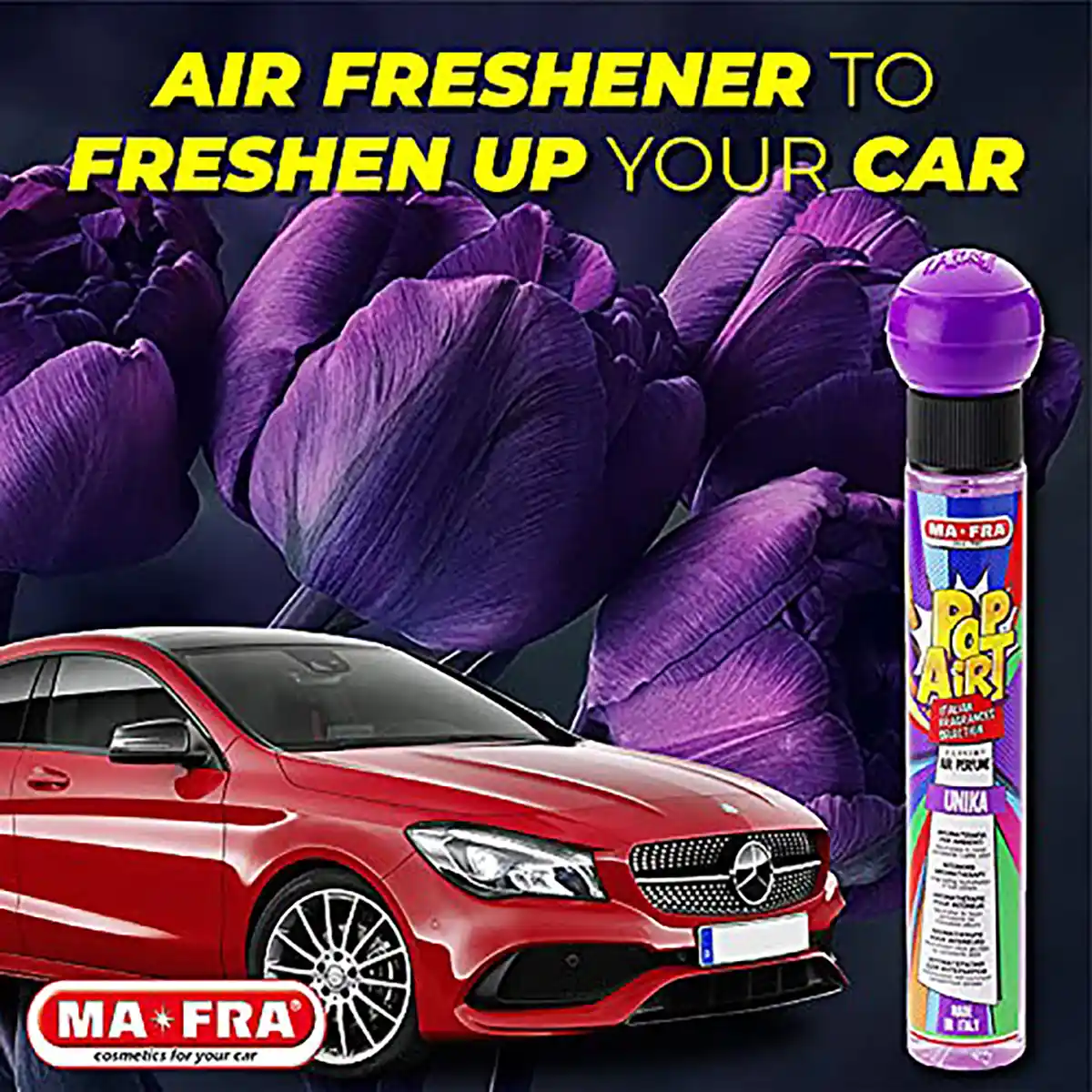 POP ART Car Perfumes (Various Scents) – Car Perfume for Professional Interior Care
