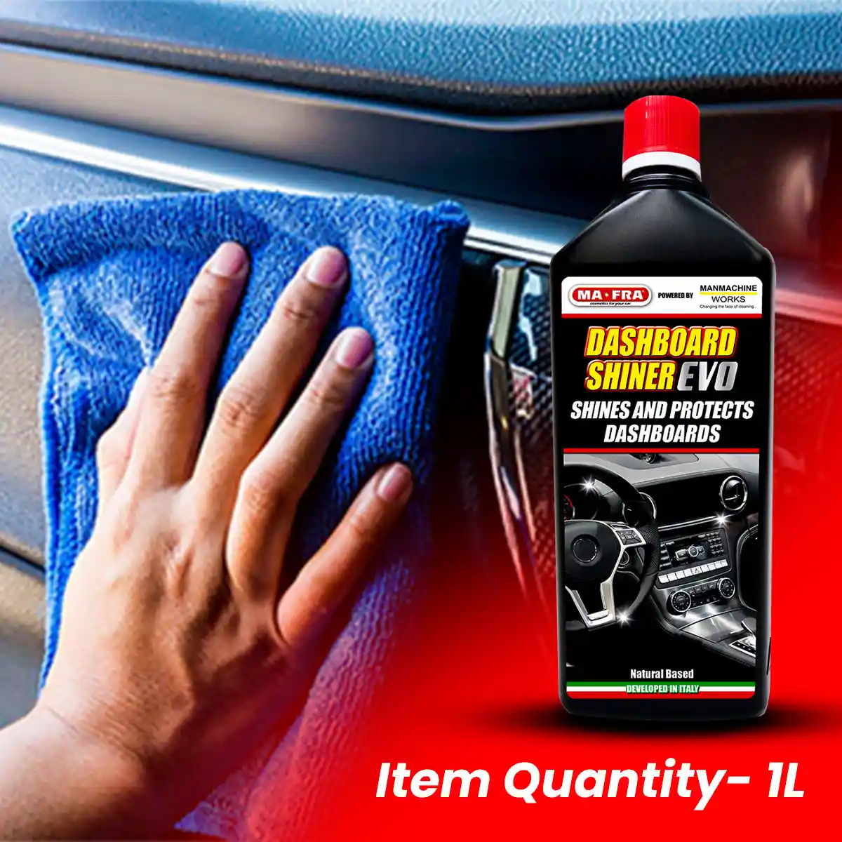 Dashboard Shiner Evo – Dashboard Care for Professional Interior Care