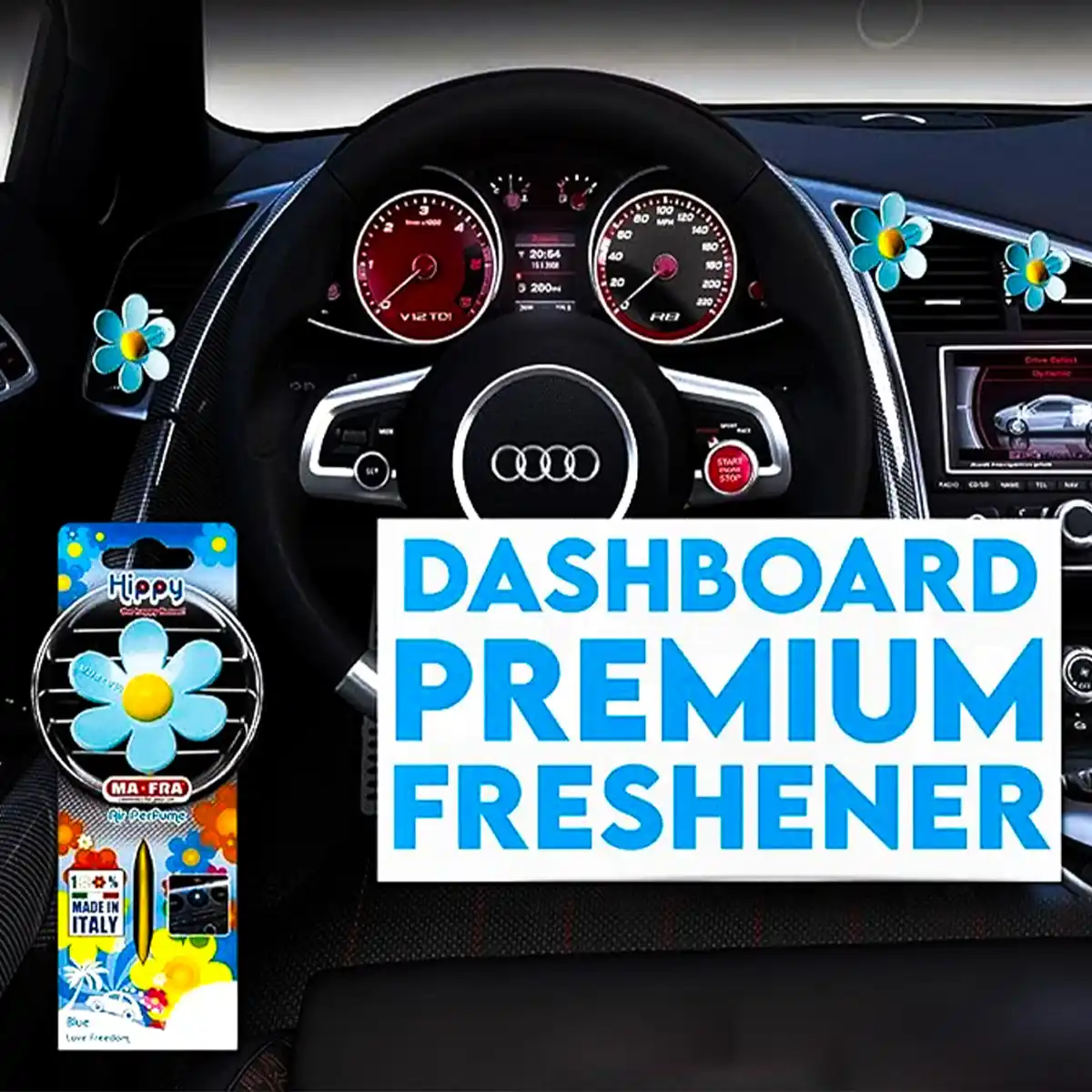 Hippy Car Perfume (Various Scents) – Perfume for Professional Interior Care