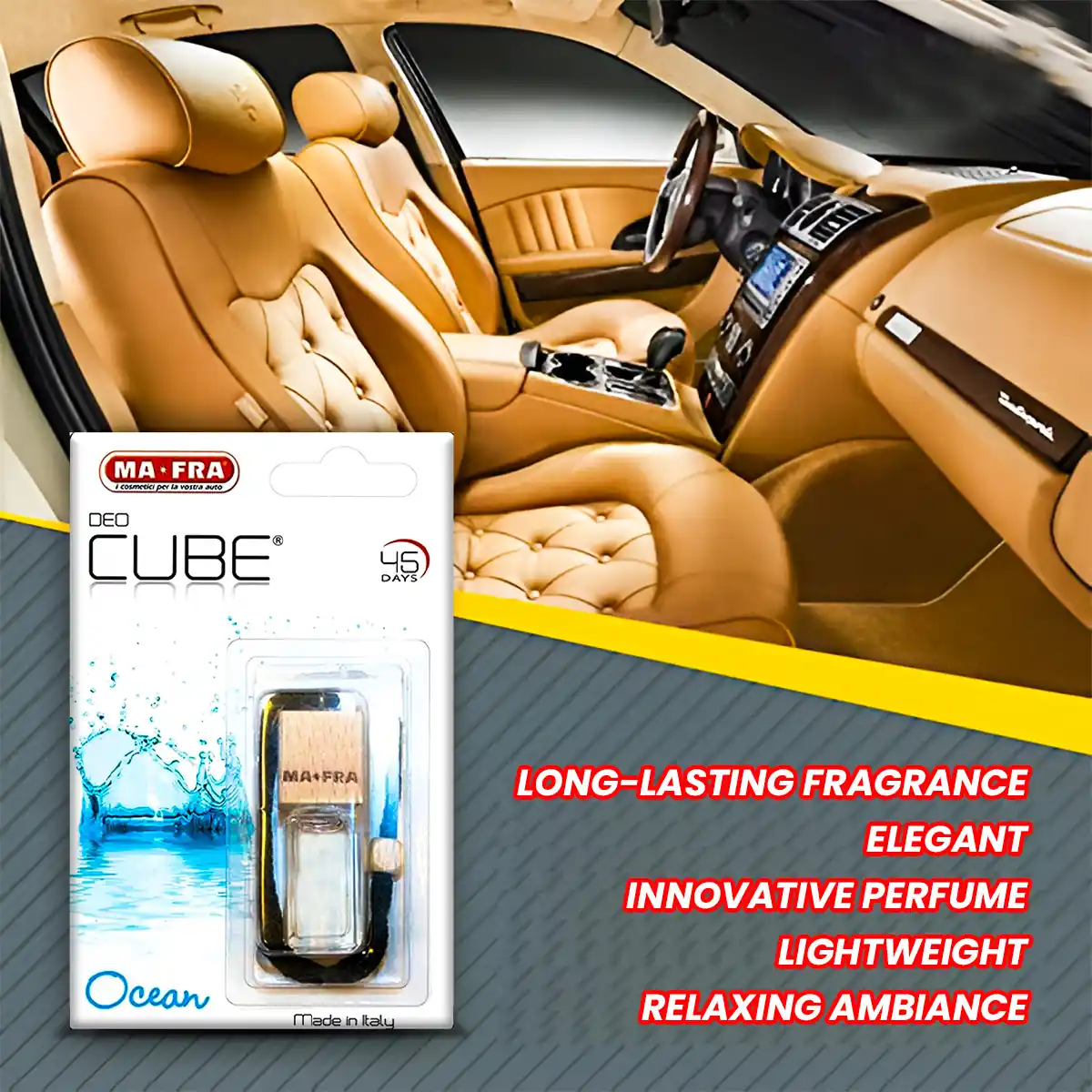 Deo Cube Car Perfume (Various Scents) – Perfume for Professional Interior Care