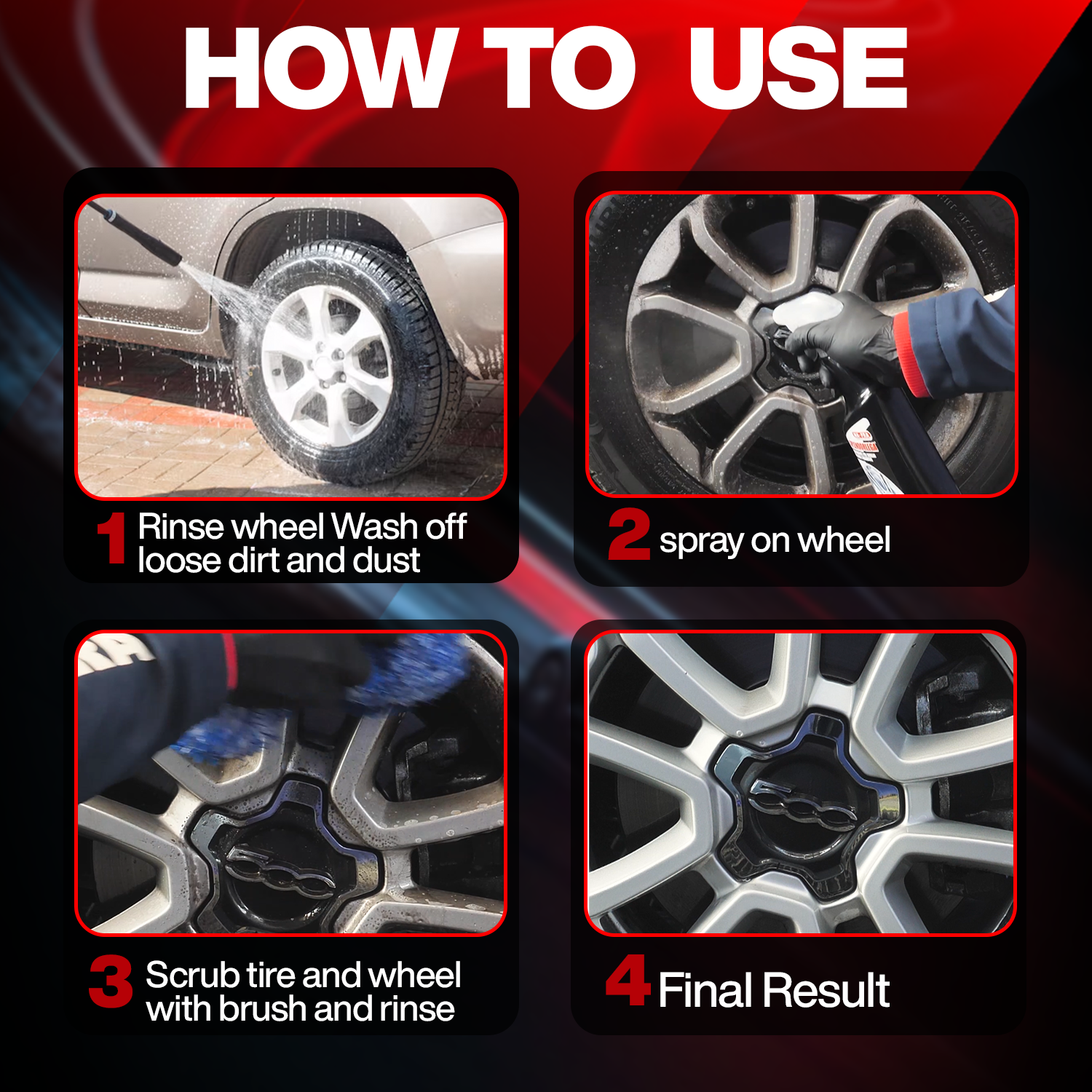 Mafra Splendorlega (500 ml) and Tyre & Alloy Cleaner for Professional Exterior Care - Image 6