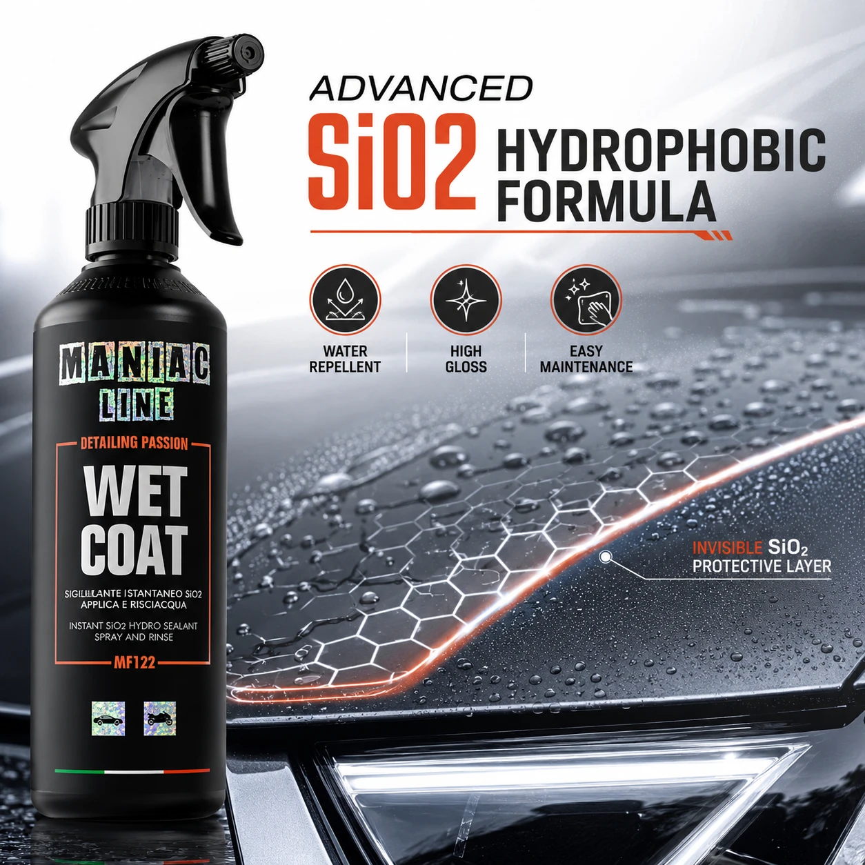 Maniac Line Wet Coat Spray Sealant